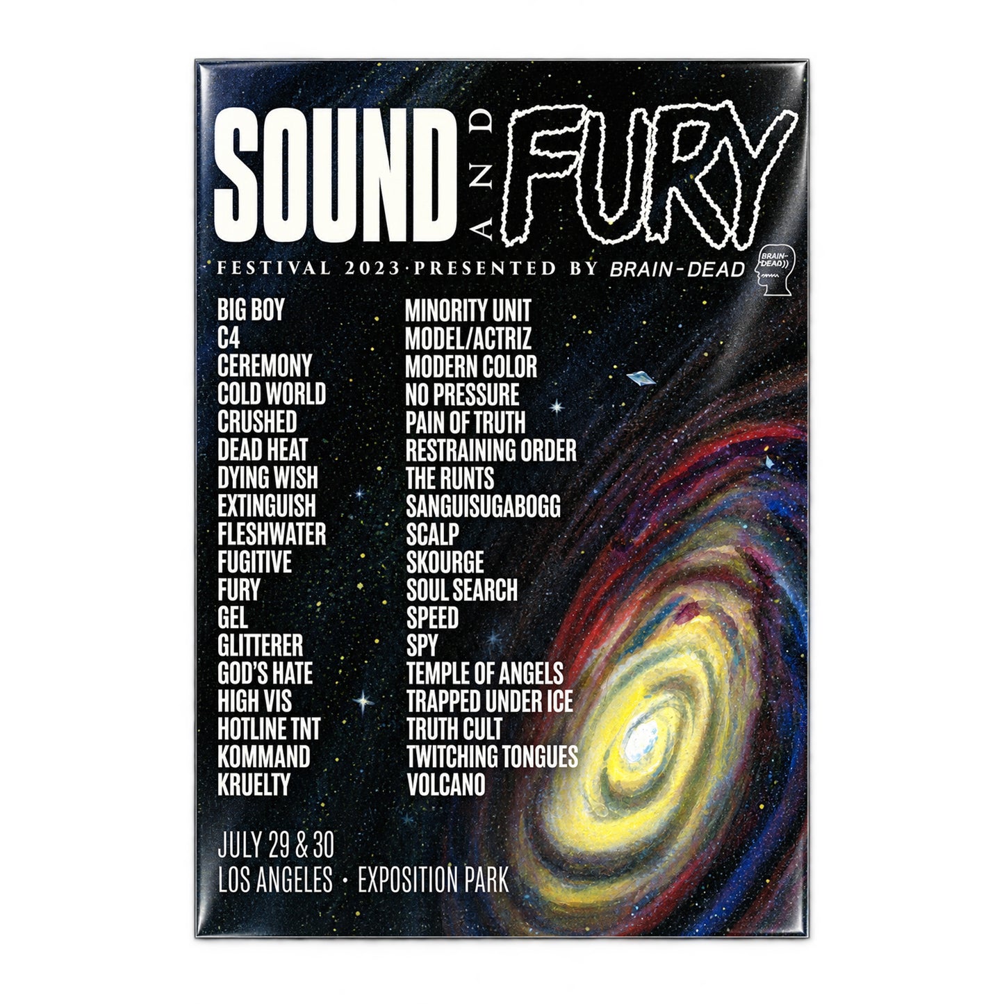 SOUND AND FURY 2023 - Poster (18x24)
