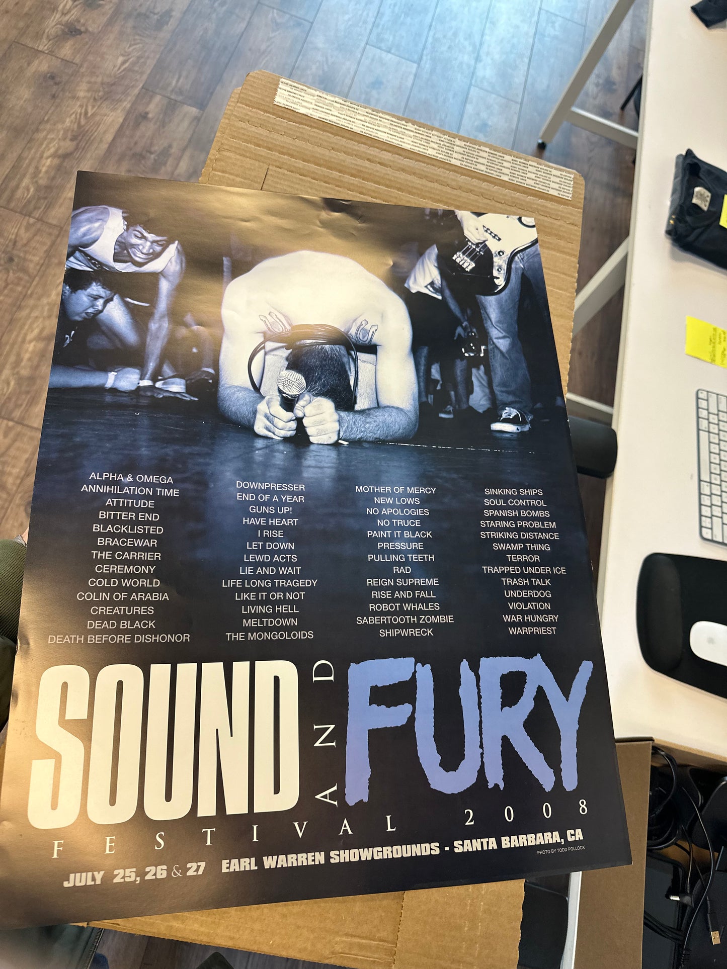 2008 Sound and Fury Poster (18x24)