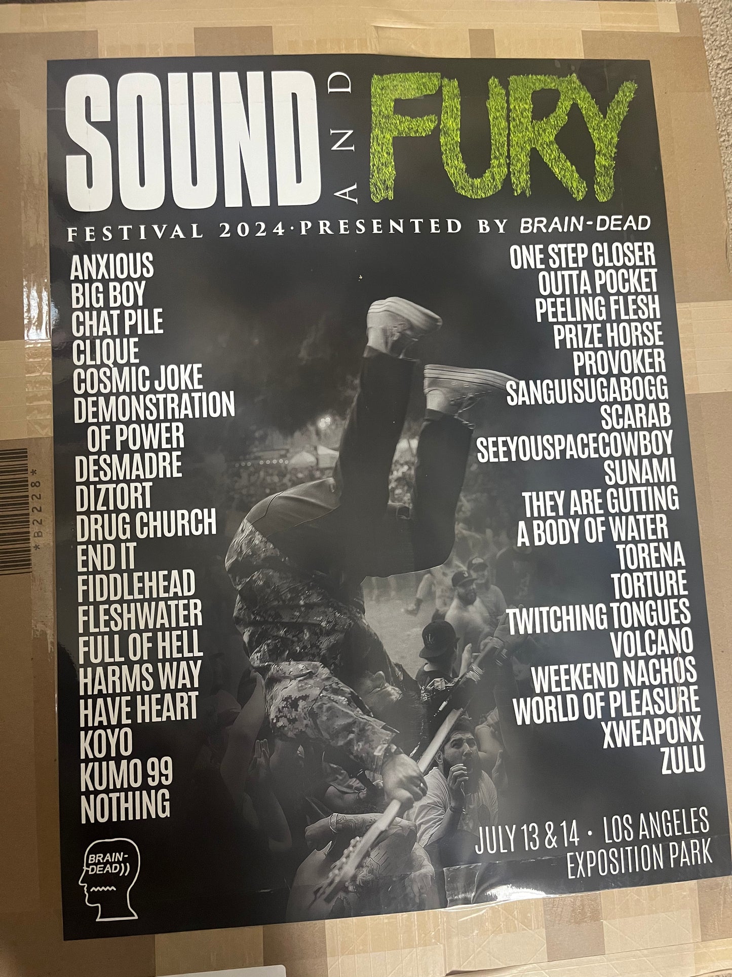 2024 Sound and Fury Poster (18x24)