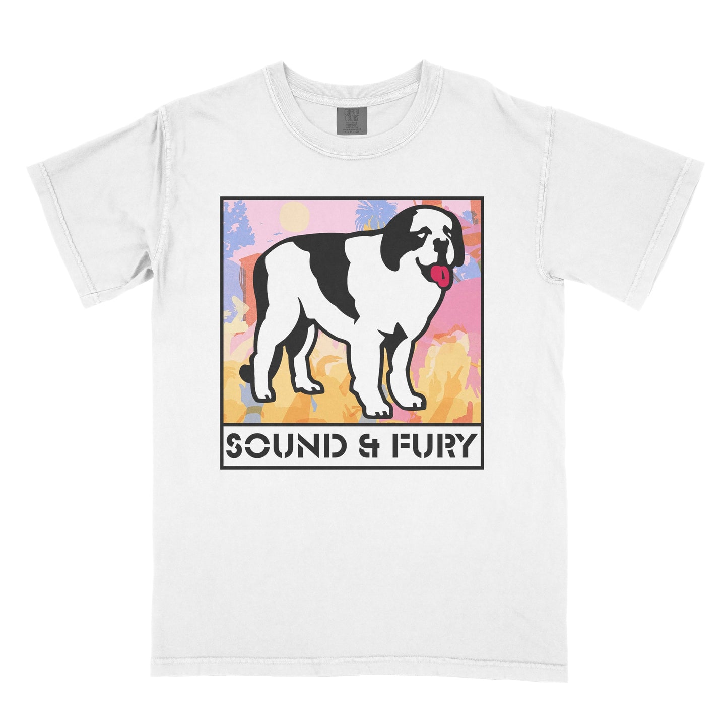 SOUND AND FURY 2026 - "BIG DOG" White Tee