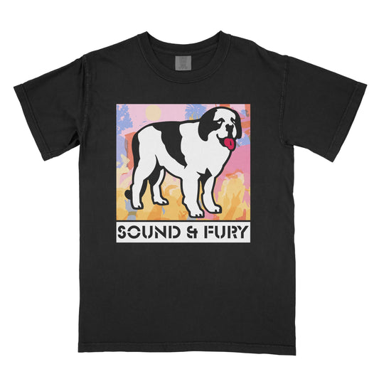 SOUND AND FURY 2026 - "BIG DOG" Black Tee
