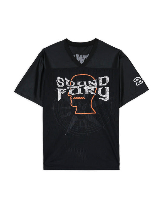 Brain Dead x Sound & Fury 2026 Football Jersey - Black