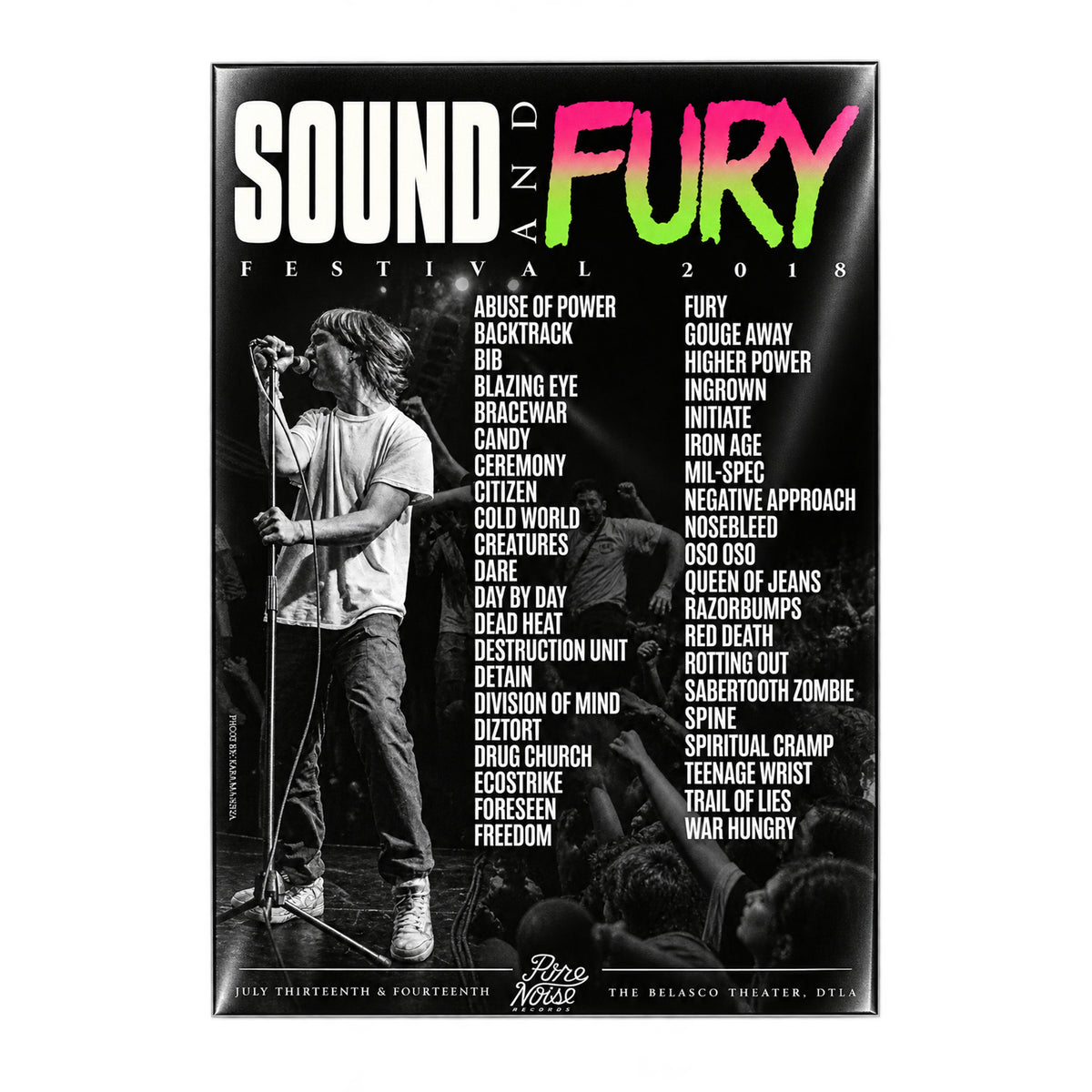 SOUND AND FURY 2018 - Poster (18x24)