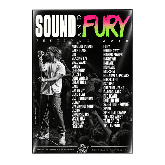 SOUND AND FURY 2018 - Poster (18x24)