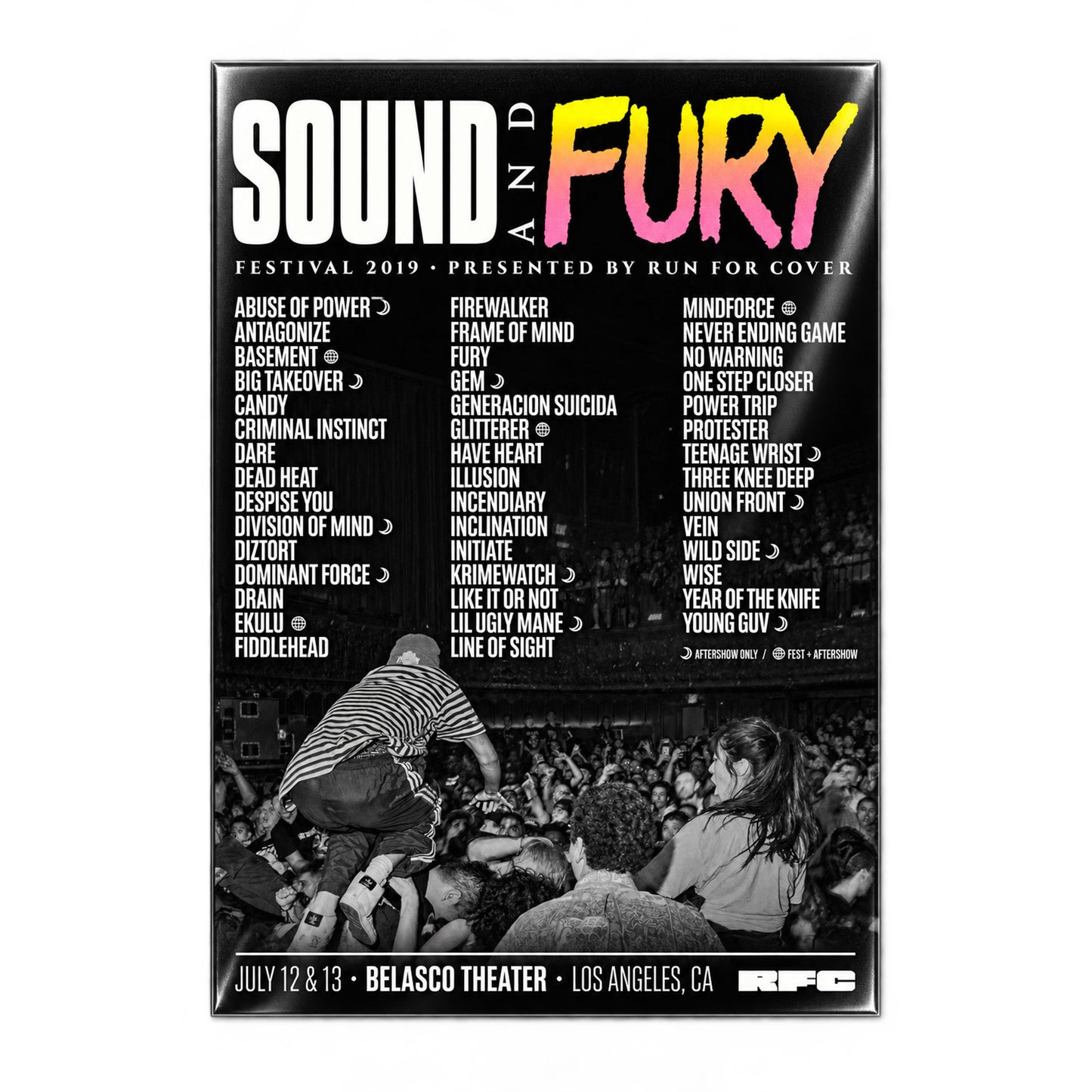 SOUND AND FURY 2019 - Poster (18x24)