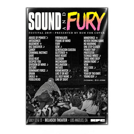 SOUND AND FURY 2019 - Poster (18x24)