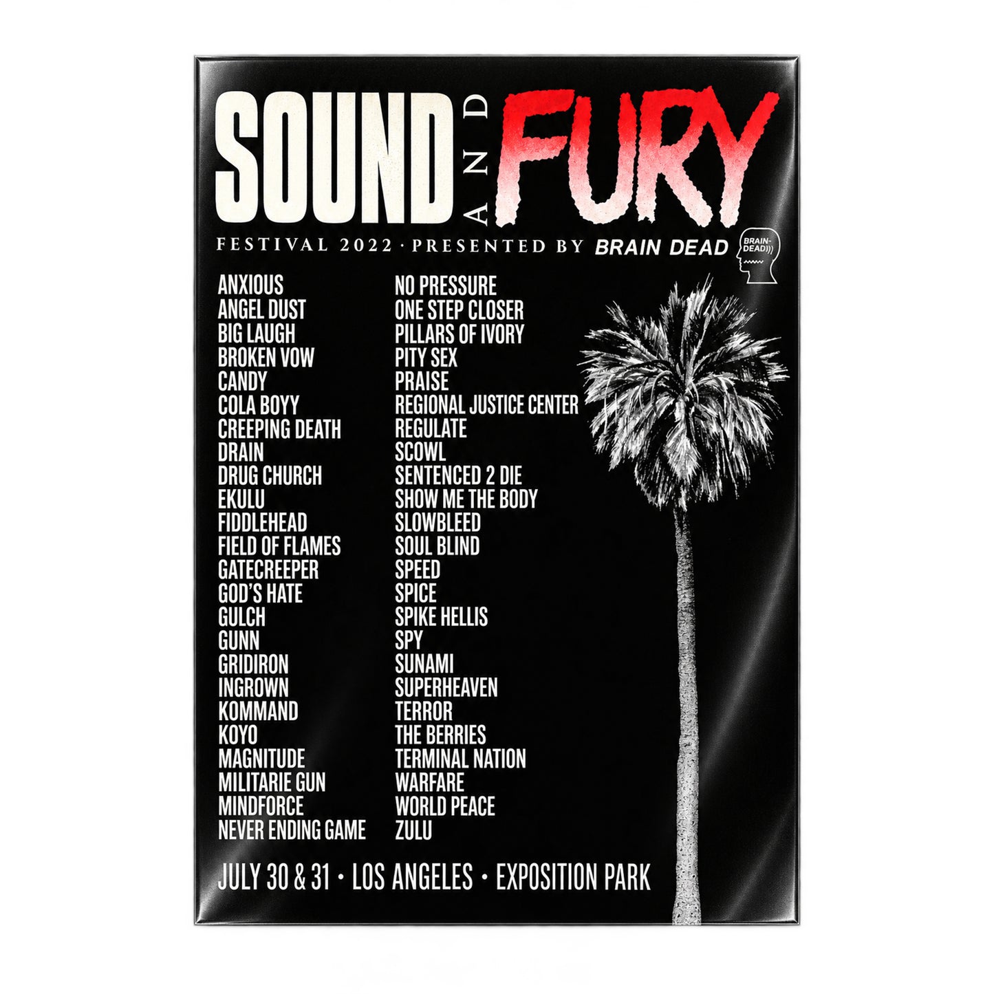SOUND AND FURY 2022 - Poster (18x24)
