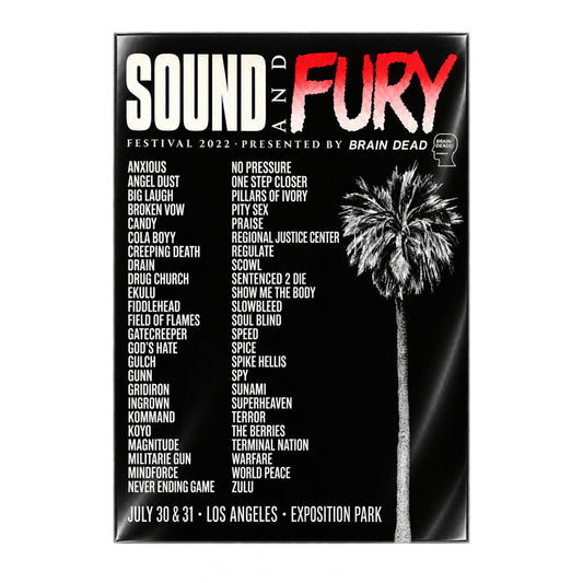 SOUND AND FURY 2022 - Poster (18x24)