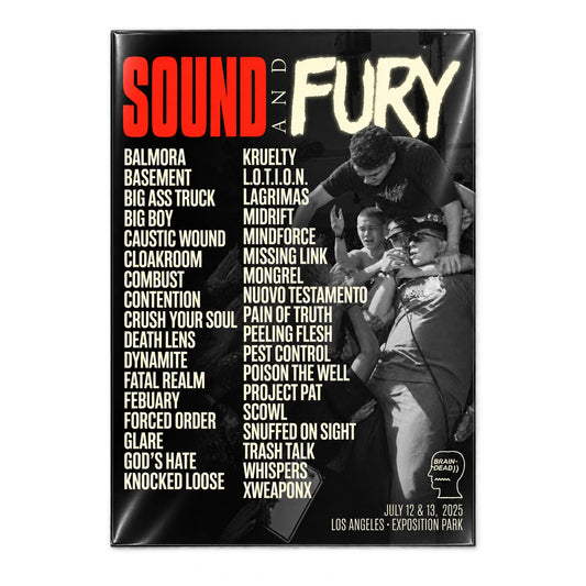 SOUND AND FURY 2025 - Poster (18x24)