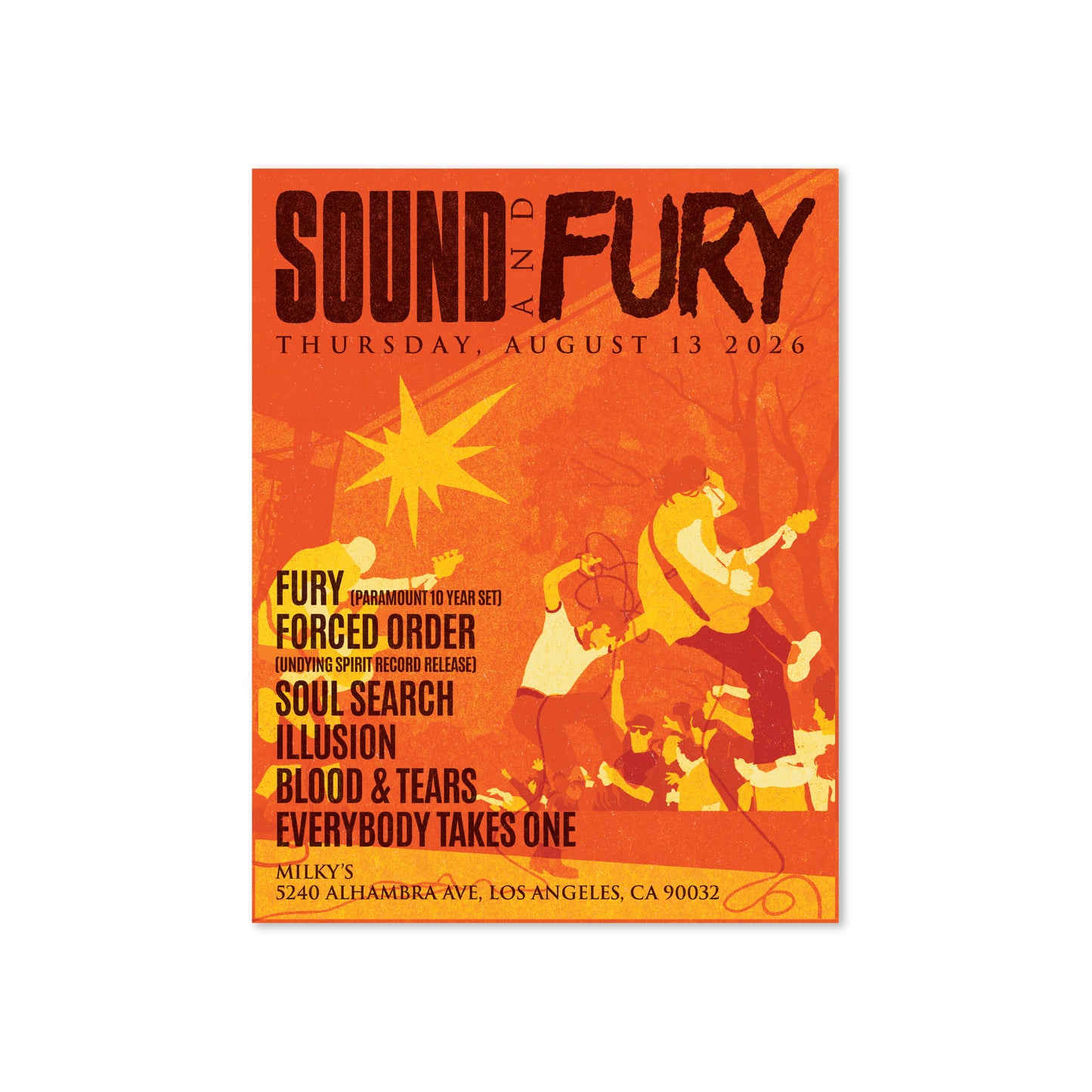 SOUND AND FURY 2026 - Fury Kick-Off Mini Poster