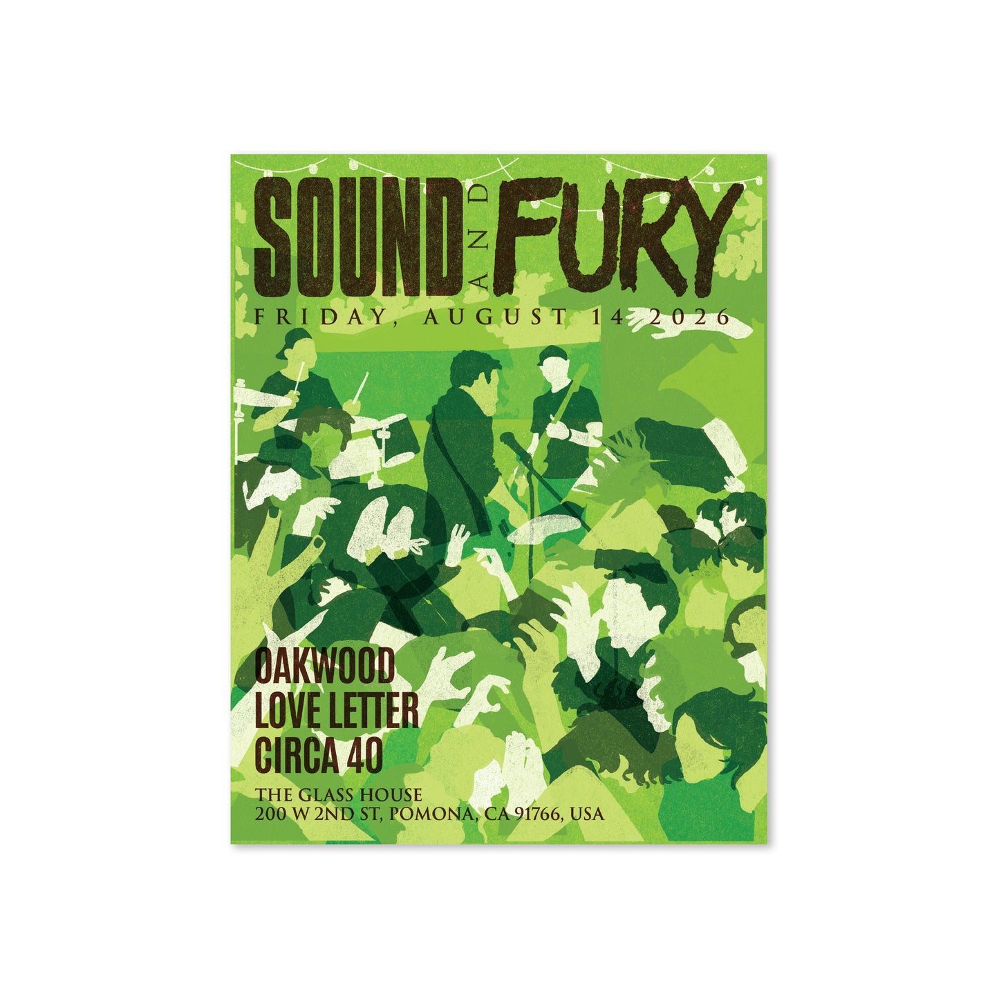 SOUND AND FURY 2026 - Oakwood Kick-Off Mini Poster