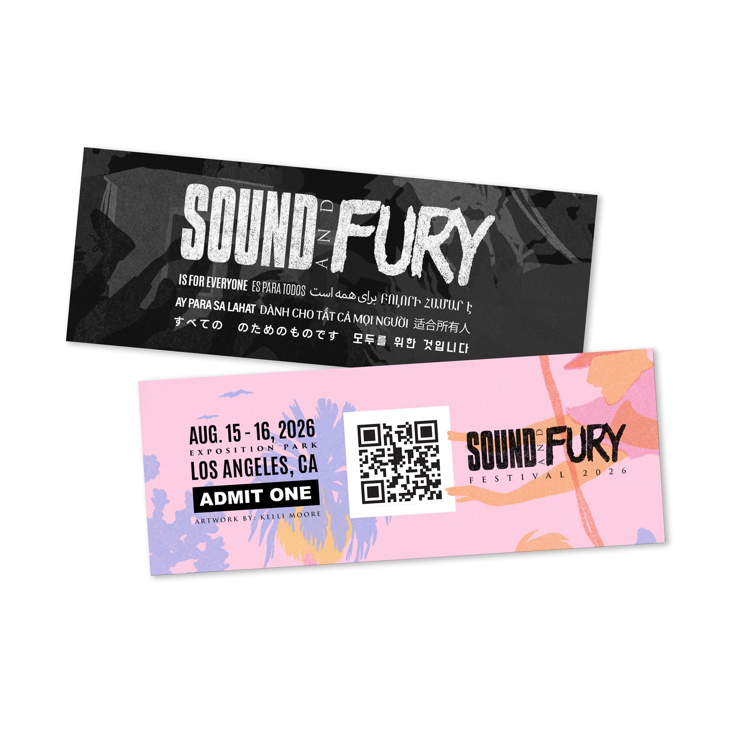 SOUND AND FURY 2026 - Physical Ticket